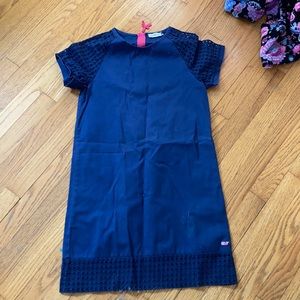 Vineyard vines blue dress. Size 14 girls.
